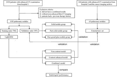 Non-contrast and contrast enhanced computed tomography radiomics in preoperative discrimination of lung invasive and non-invasive adenocarcinoma